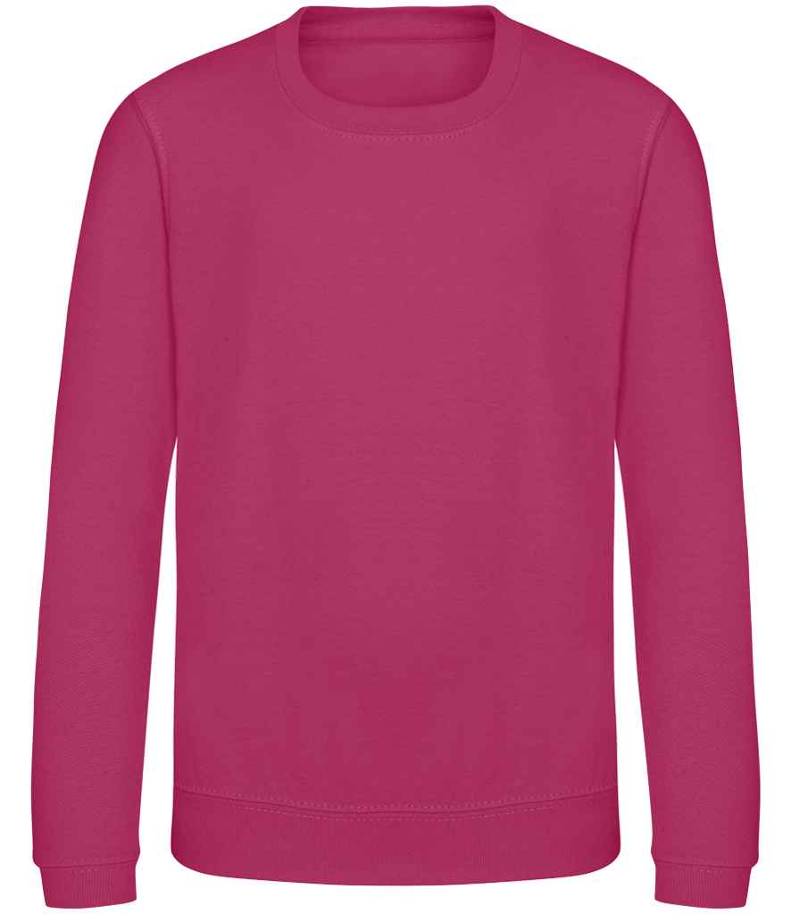 AWDis Kids Sweatshirt | Hot Pink Hot Pink