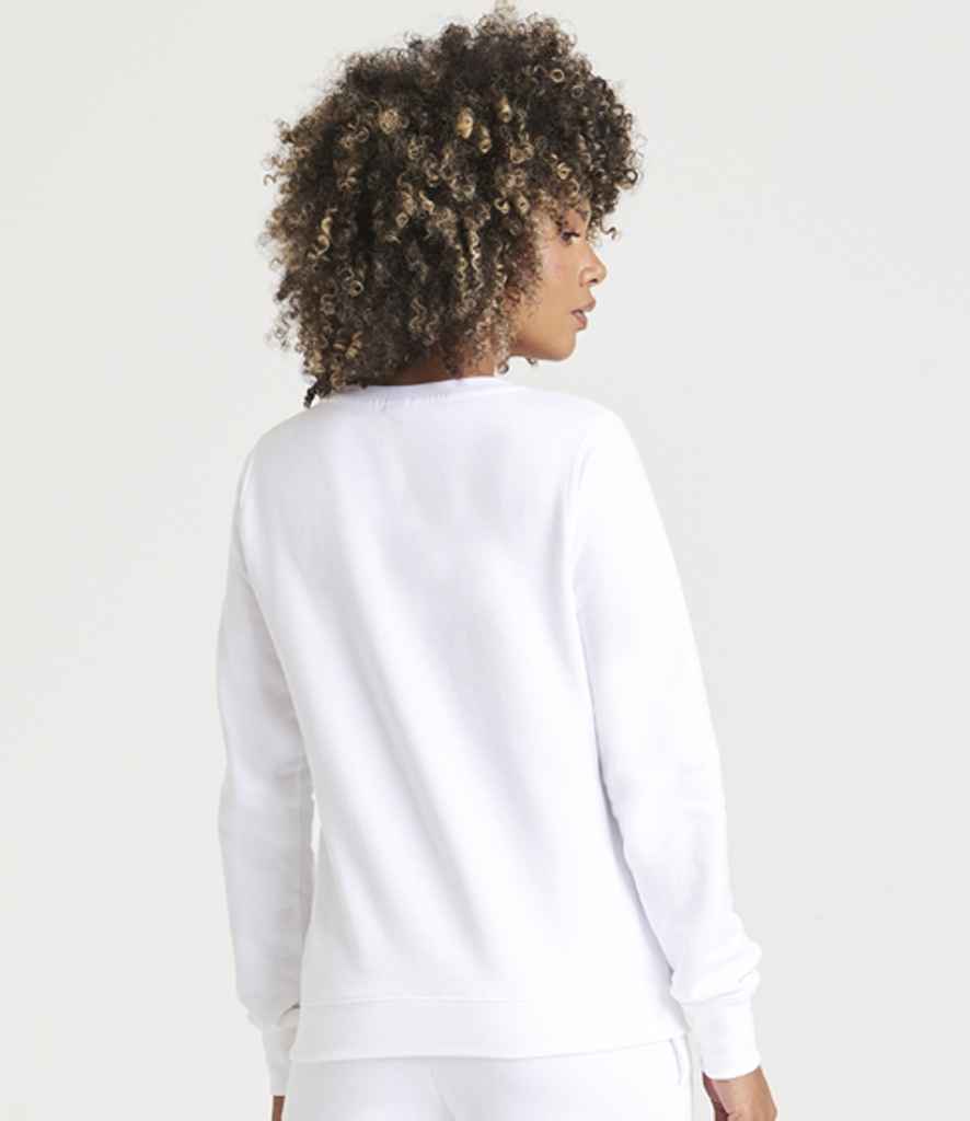 AWDis Ladies Sweatshirt | Arctic White - Just Hoods - Lancashire Teamwear