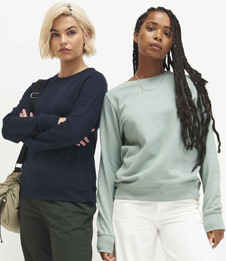 AWDis Ladies Sweatshirt | Dusty Green - Just Hoods - Lancashire Teamwear