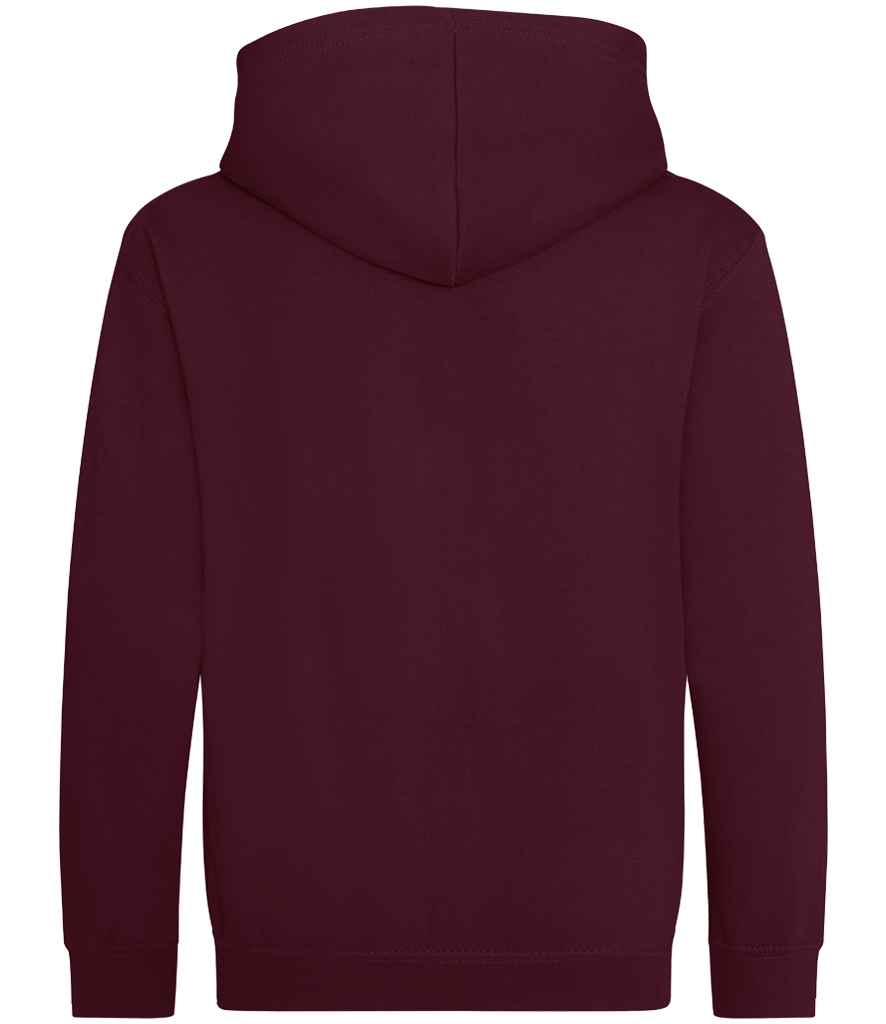 AWDis Kids Zoodie | Burgundy - Just Hoods Hood - Lancashire Teamwear