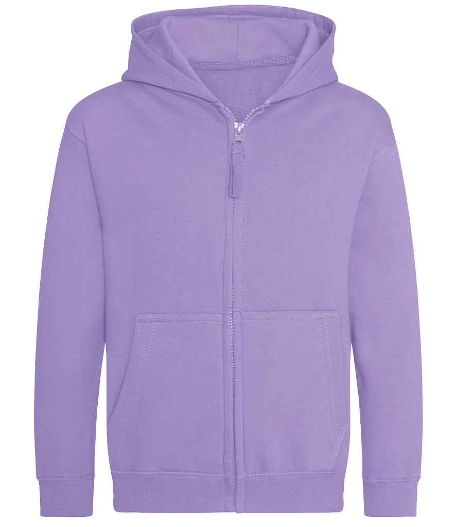 AWDis Kids Zoodie | Digital Lavender - Just Hoods Hood - Lancashire Teamwear