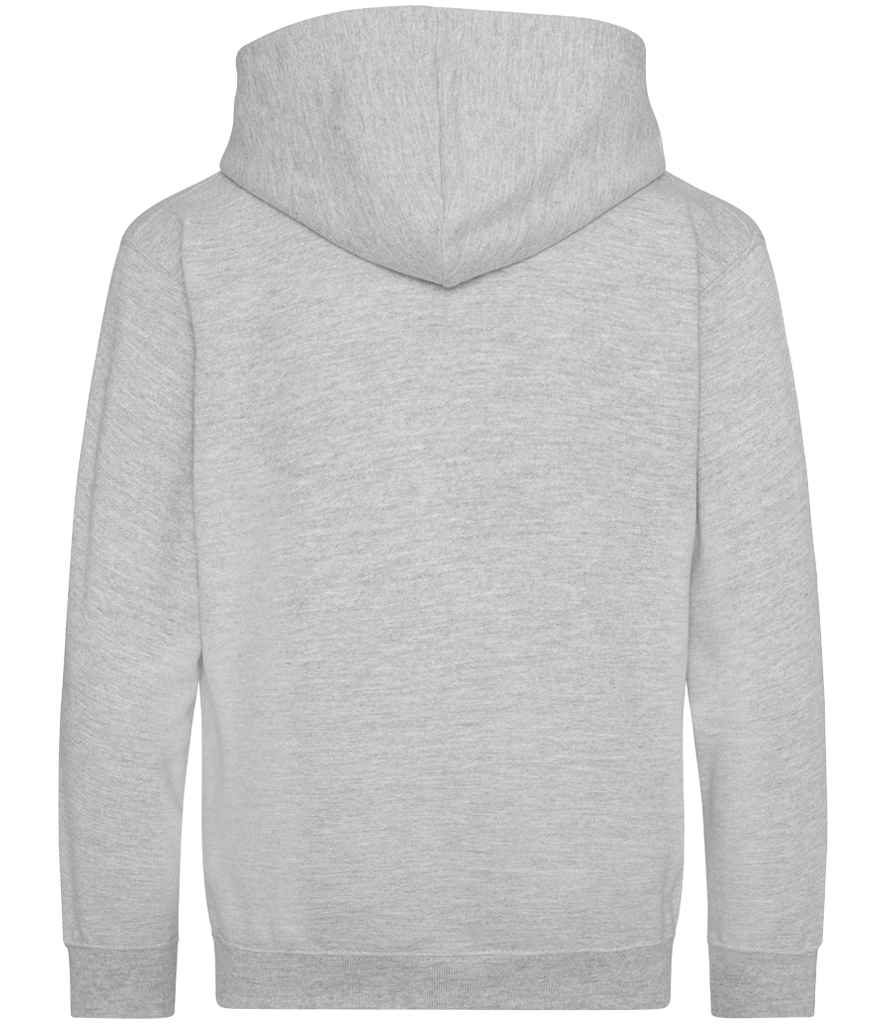 AWDis Kids Zoodie | Heather Grey - Just Hoods Hood - Lancashire Teamwear