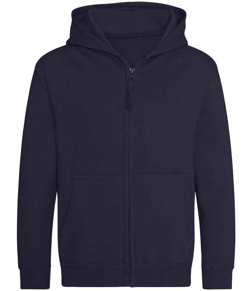AWDis Kids Zoodie | Oxford Navy - Just Hoods Hood - Lancashire Teamwear