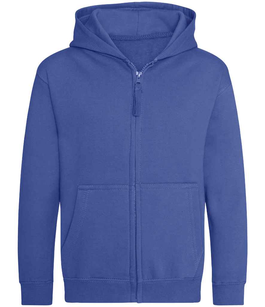 AWDis Kids Zoodie | Royal Blue - Just Hoods Hood - Lancashire Teamwear