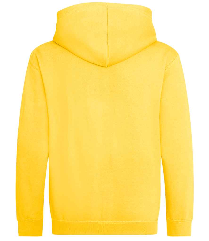 AWDis Kids Zoodie | Sun Yellow - Just Hoods Hood - Lancashire Teamwear