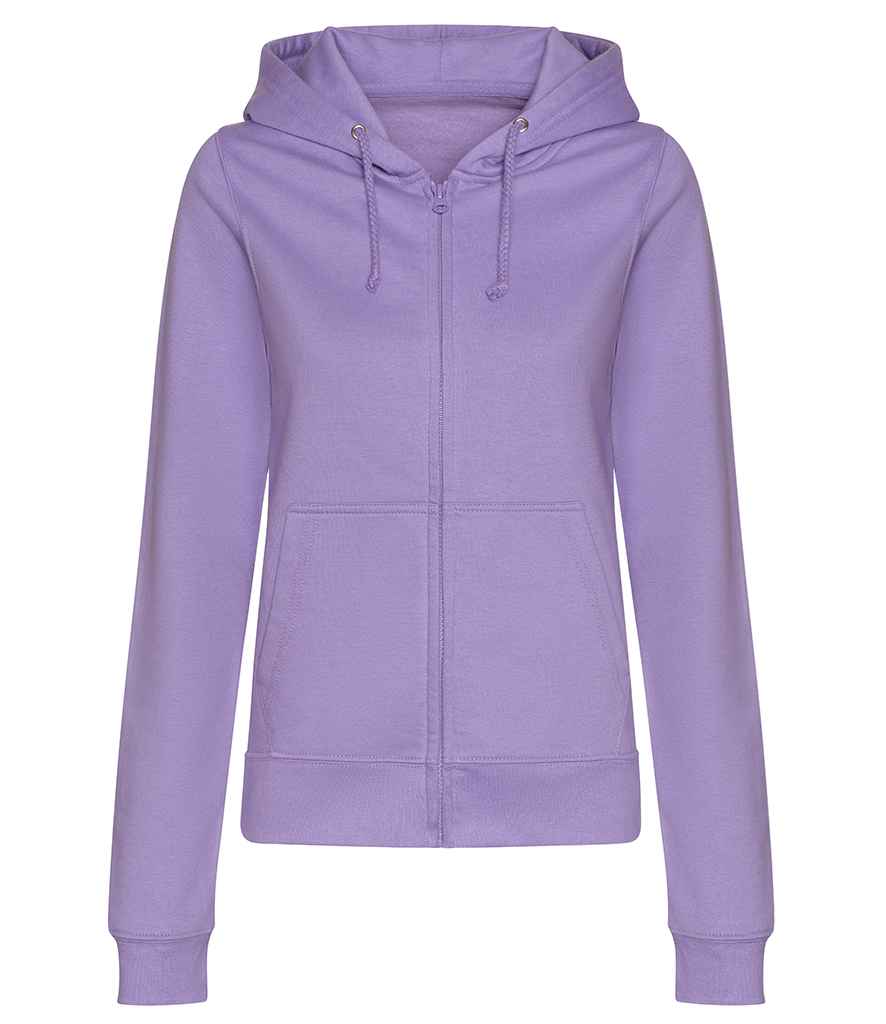 AWDis Ladies College Zoodie | Digital Lavender - Just Hoods Hood - Lancashire Teamwear