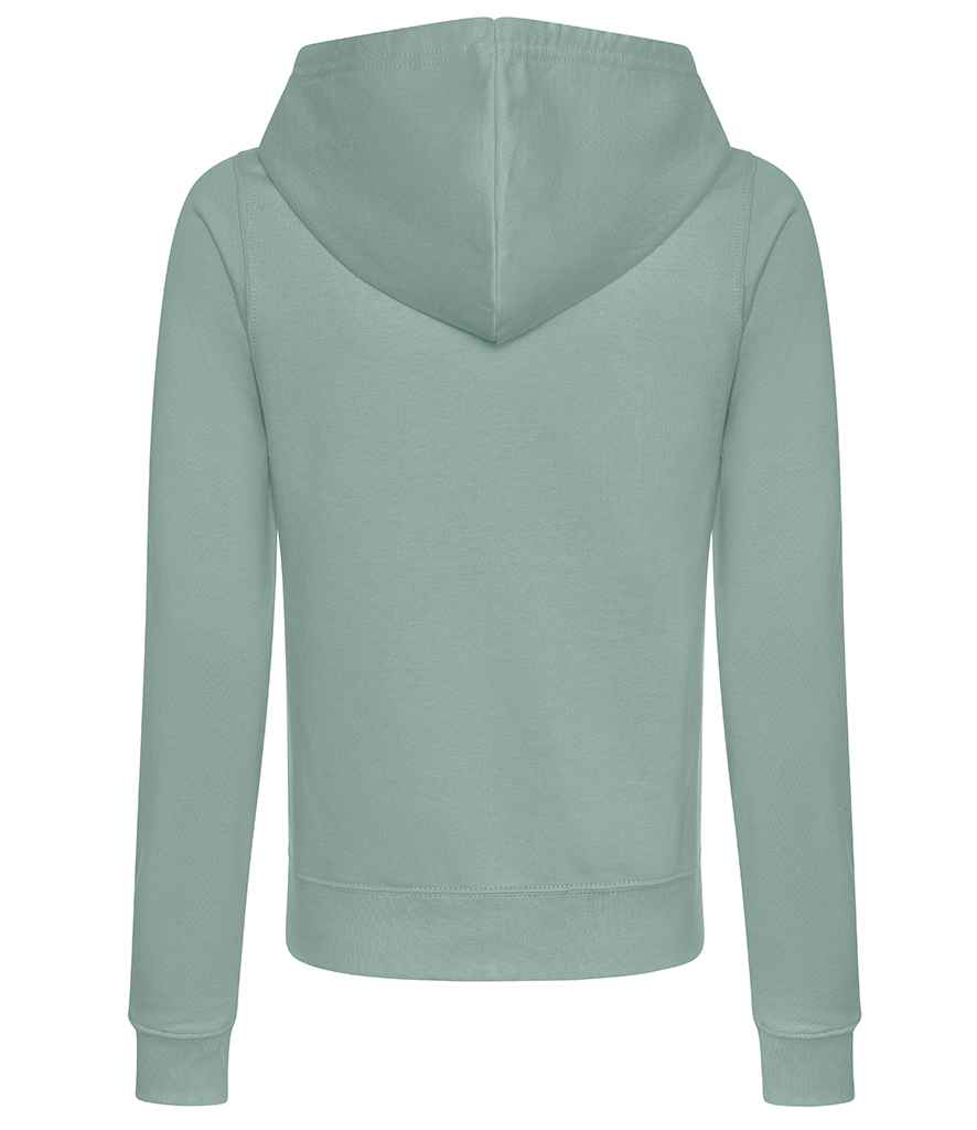AWDis Ladies College Zoodie | Dusty Green - Just Hoods Hood - Lancashire Teamwear