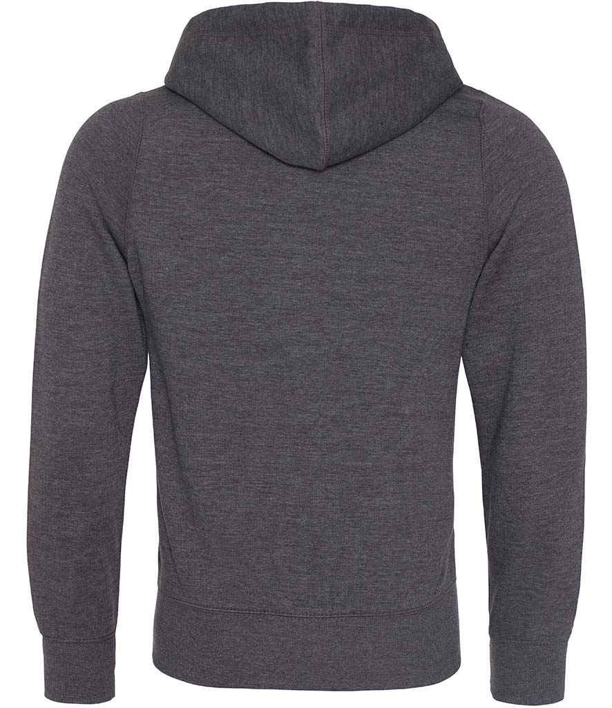 AWDis Chunky Zoodie | Charcoal - Just Hoods Hood - Lancashire Teamwear