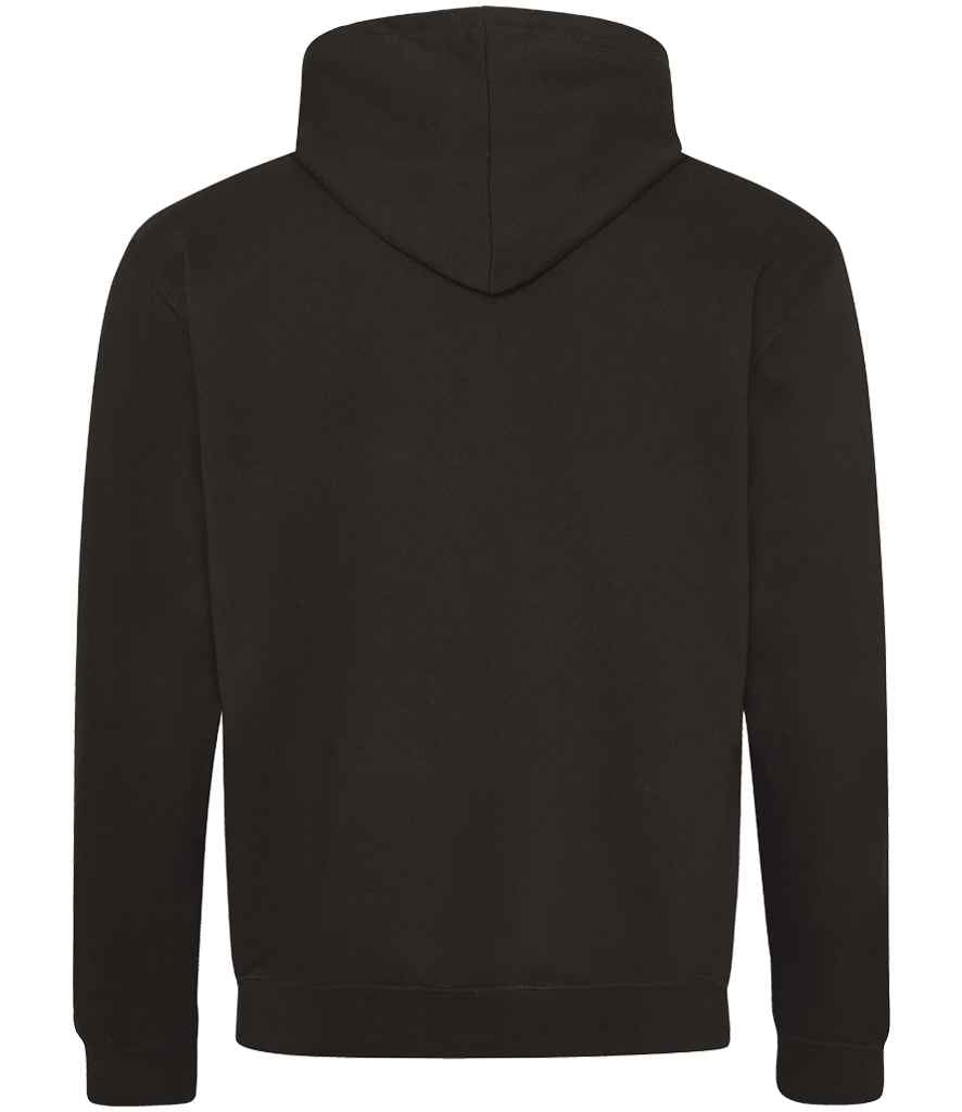 AWDis Varsity Zoodie | Jet Black/Gold - Just Hoods Hood - Lancashire Teamwear