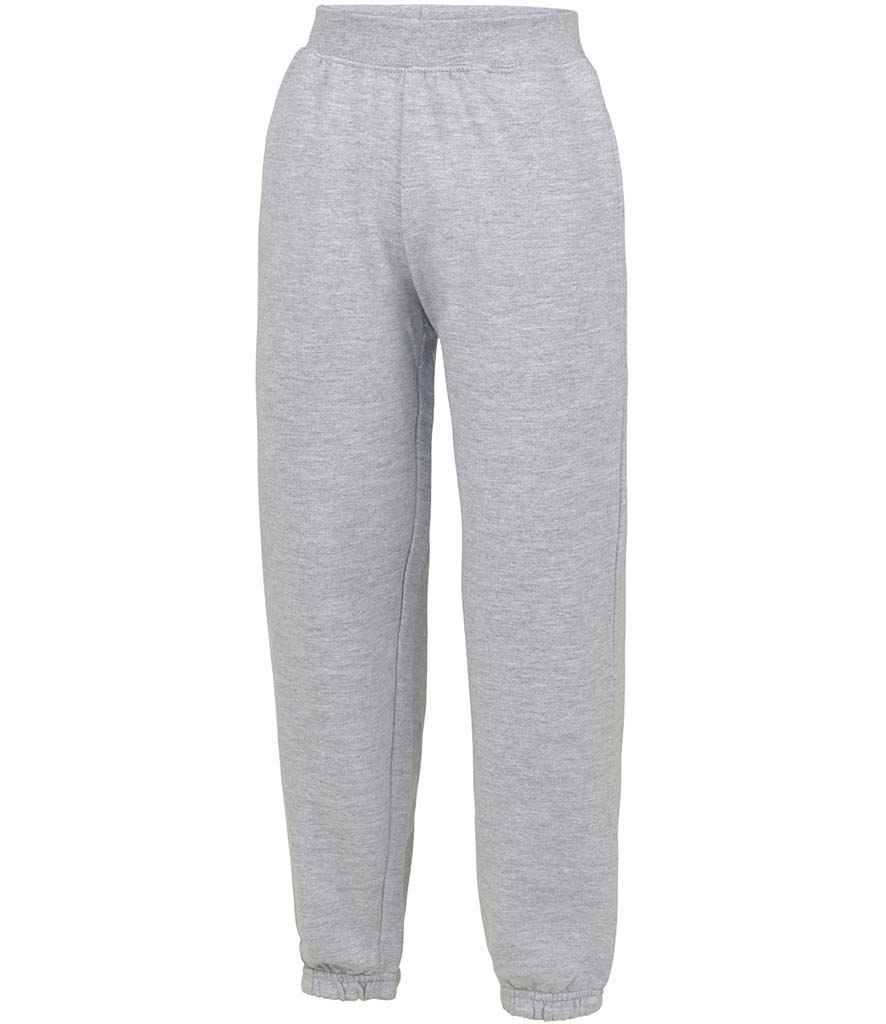 AWDis Kids Cuffed Jog Pants Heather Grey