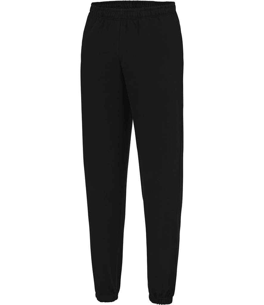 AWDis College Cuffed Jog Pants Deep Black
