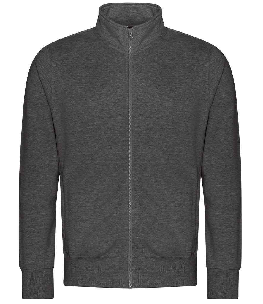 AWDis Campus Full Zip Sweatshirt Charcoal