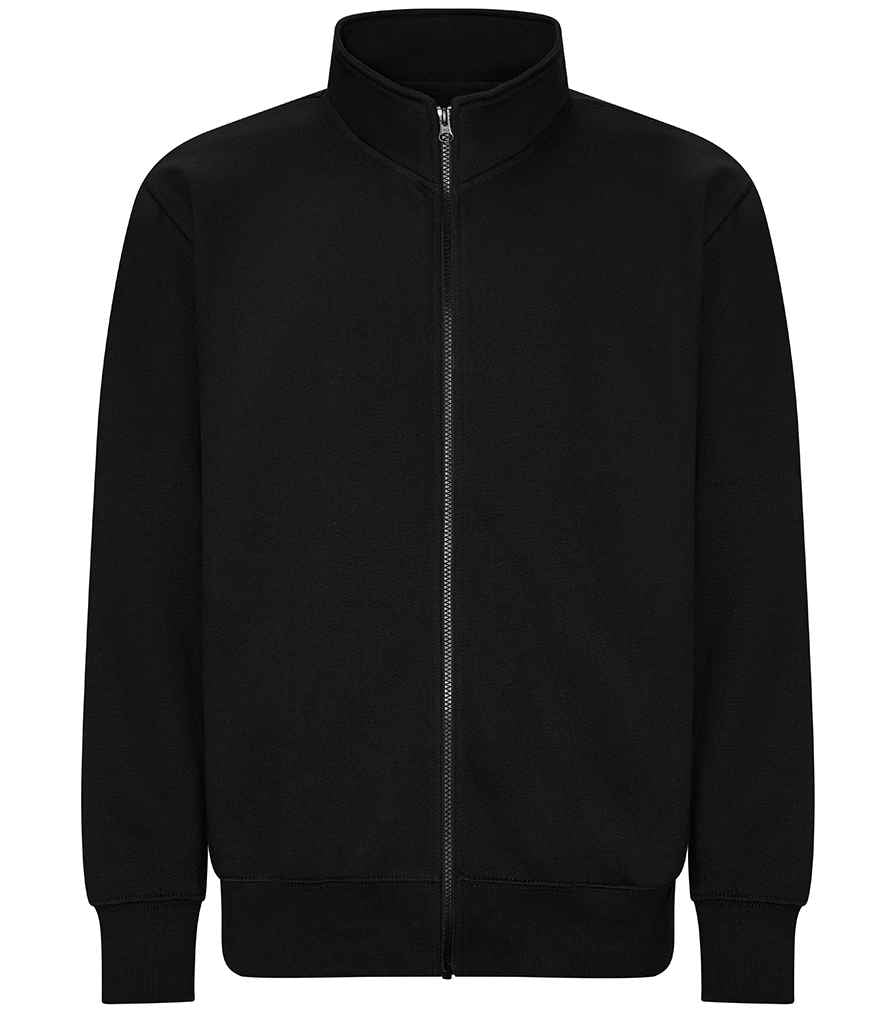AWDis Campus Full Zip Sweatshirt Deep Black