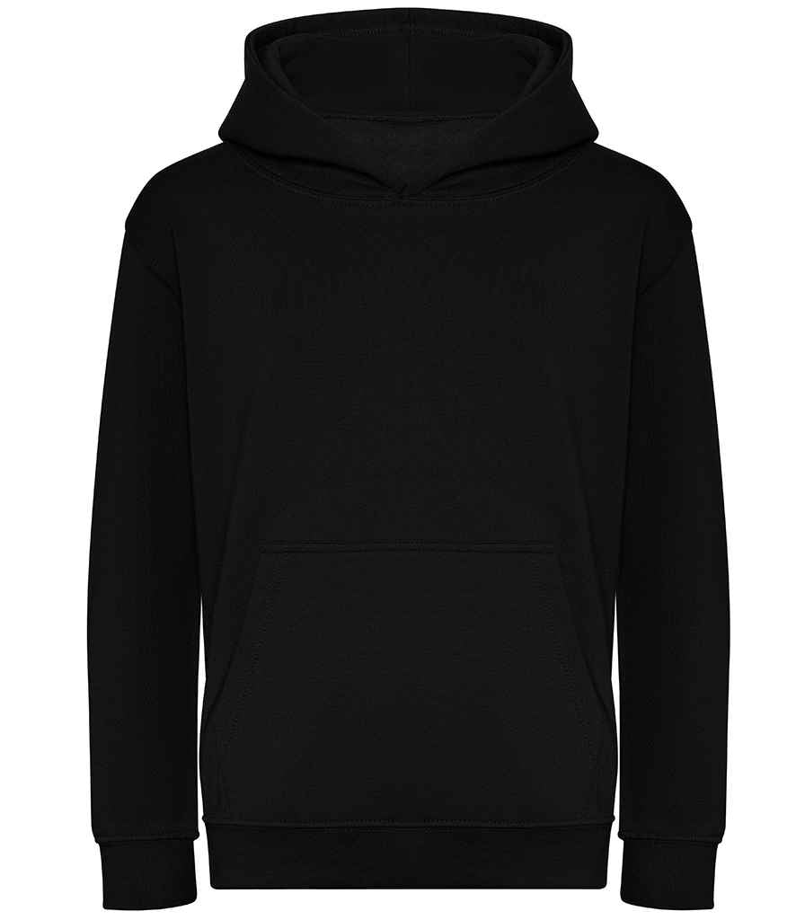 AWDis Kids Organic Hoodie Deep Black
