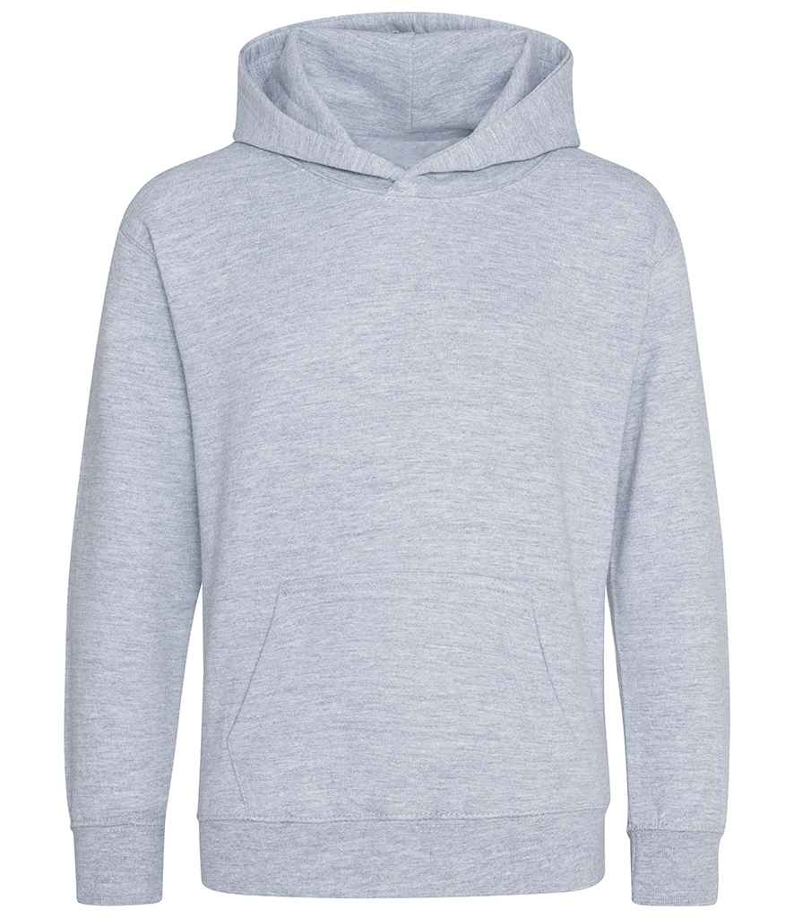 AWDis Kids Organic Hoodie Heather Grey
