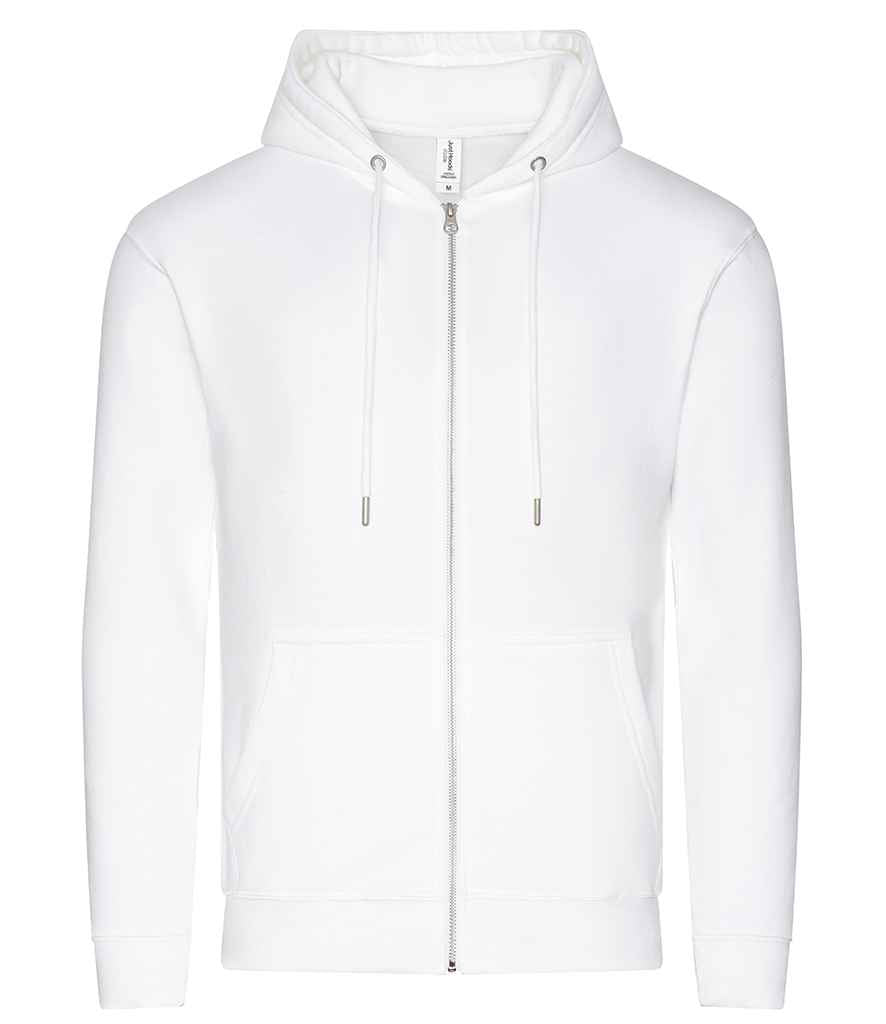 AWDis Organic Zoodie Arctic White