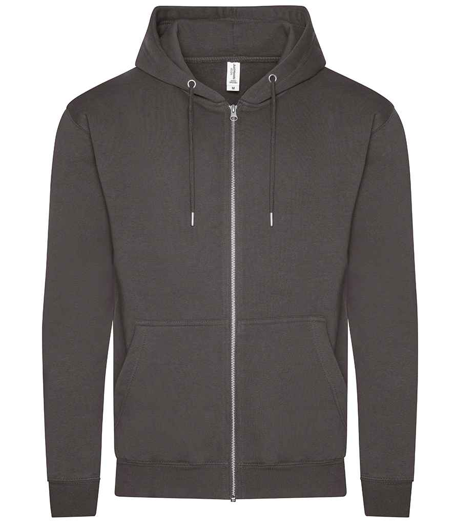 AWDis Organic Zoodie Charcoal