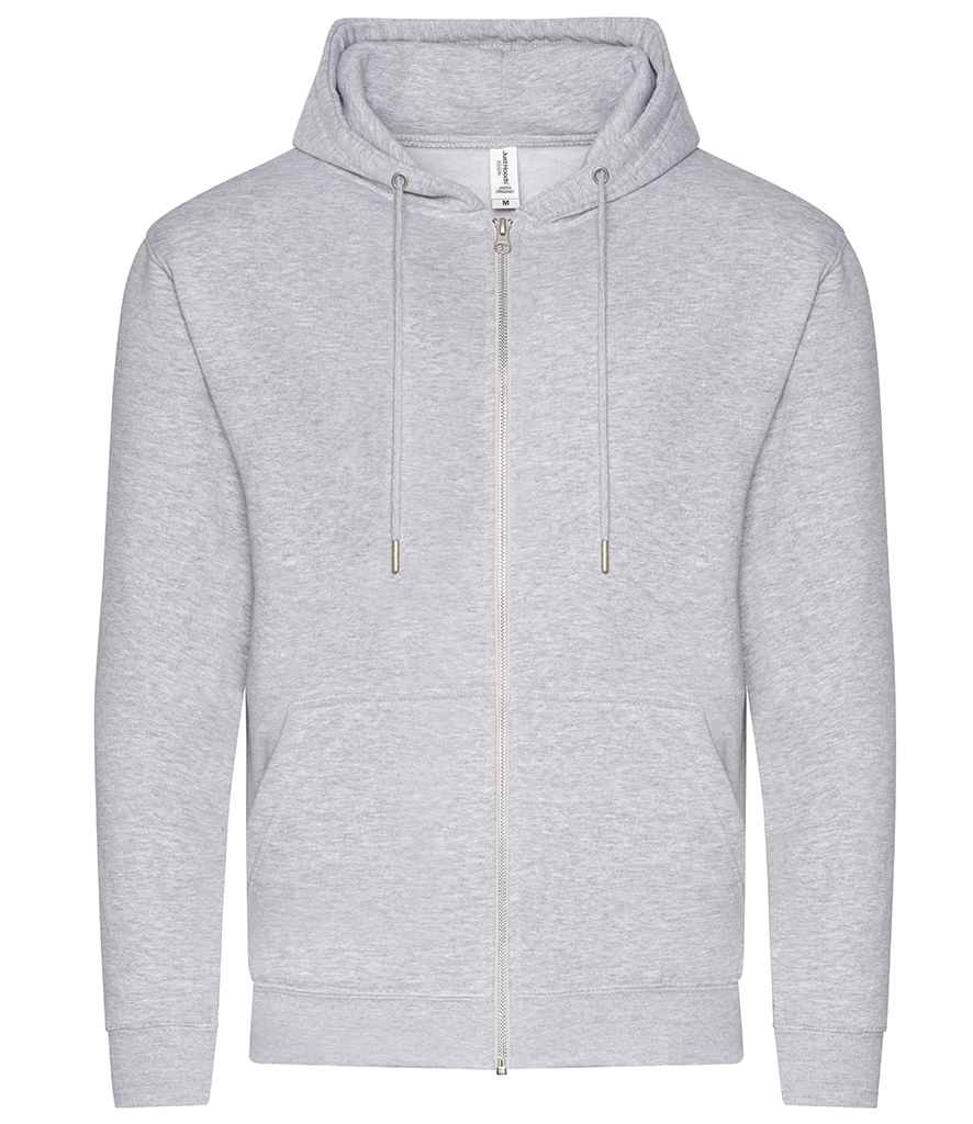 AWDis Organic Zoodie Heather Grey