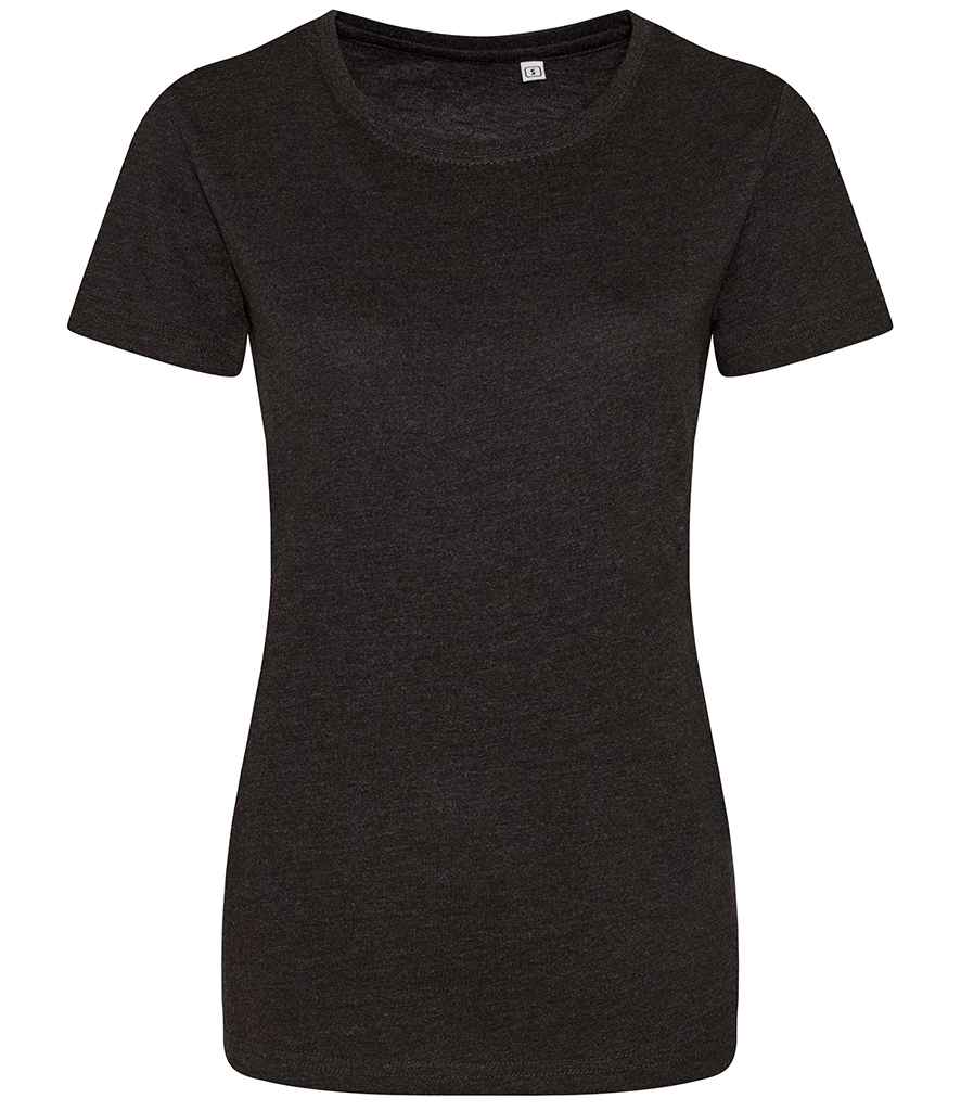 AWDis Ladies Tri-Blend T-Shirt Heather Black