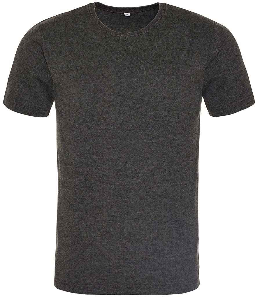 AWDis Washed T-Shirt Washed Jet Black