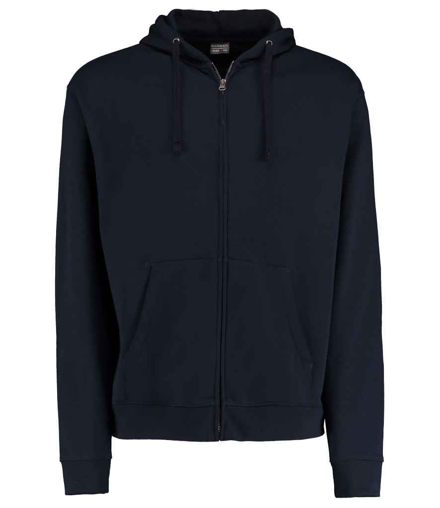 Kustom Kit Klassic Zip Hooded Sweatshirt Navy