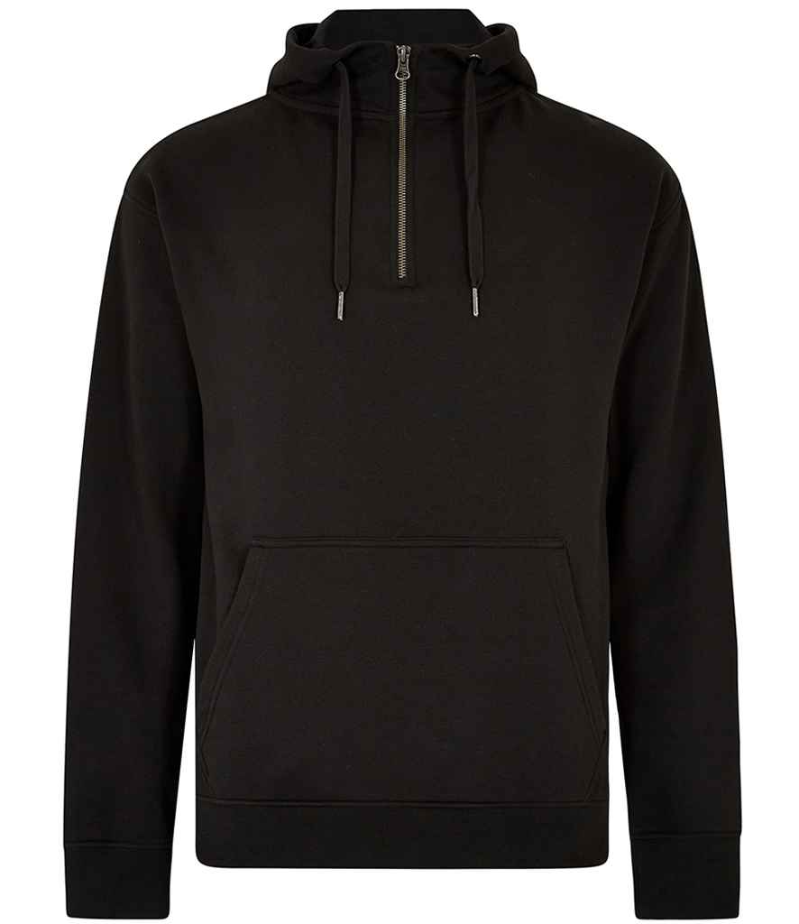 Kustom Kit 1/4 Zip Hoodie Black