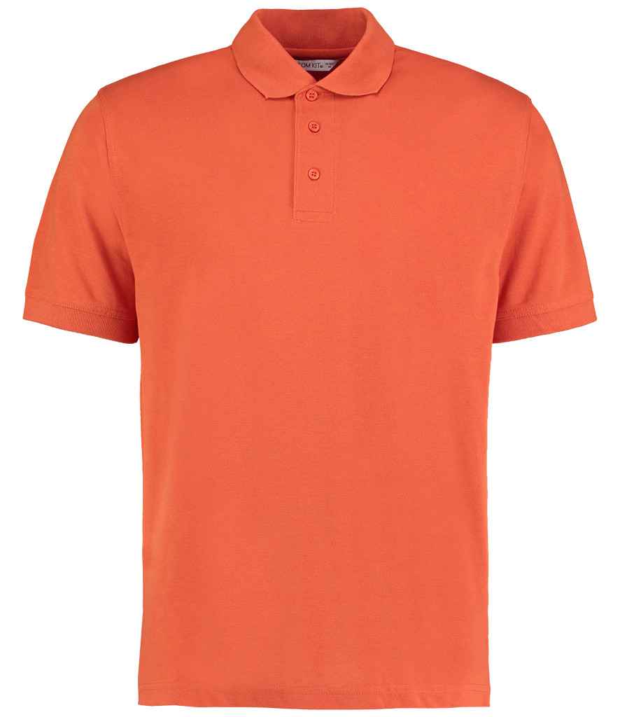 Kustom Kit Klassic Poly/Cotton Piqué Polo Shirt | Burnt Orange Burnt Orange