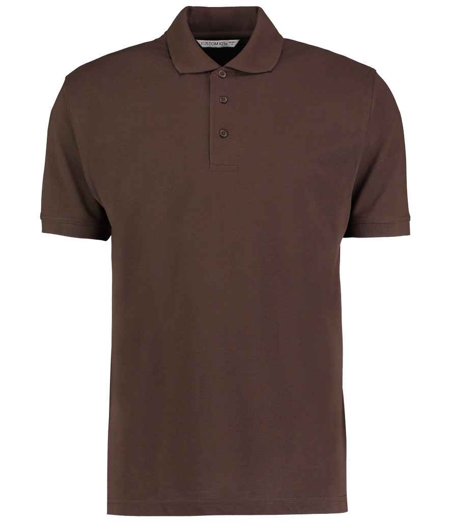 Kustom Kit Klassic Poly/Cotton Piqué Polo Shirt | Chocolate Chocolate