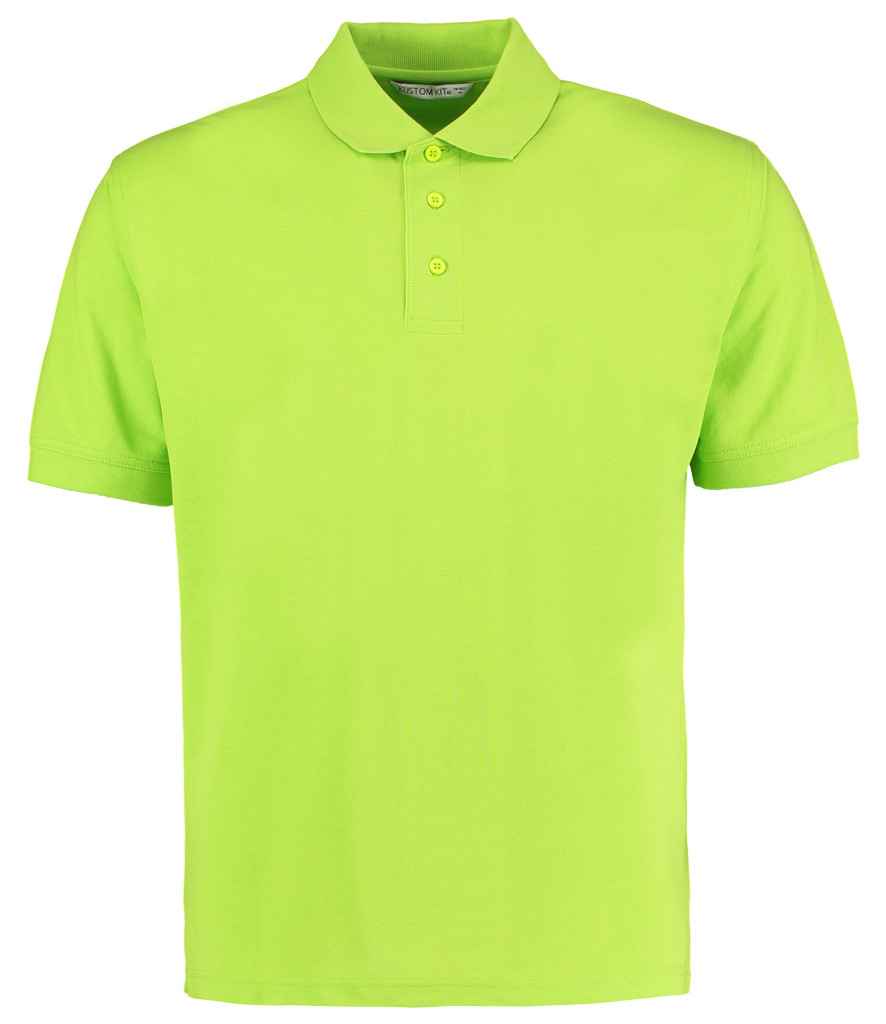 Kustom Kit Klassic Poly/Cotton Piqué Polo Shirt | Lime Green Lime Green