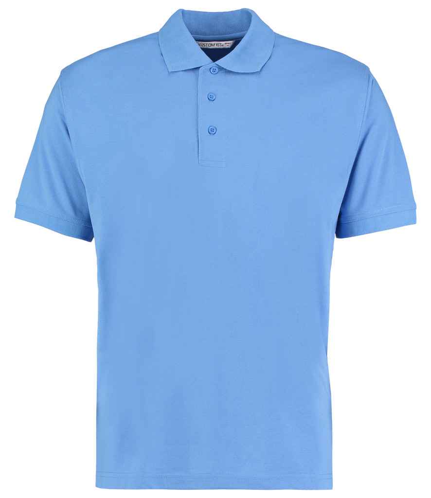 Kustom Kit Klassic Poly/Cotton Piqué Polo Shirt | Mid Blue Mid Blue