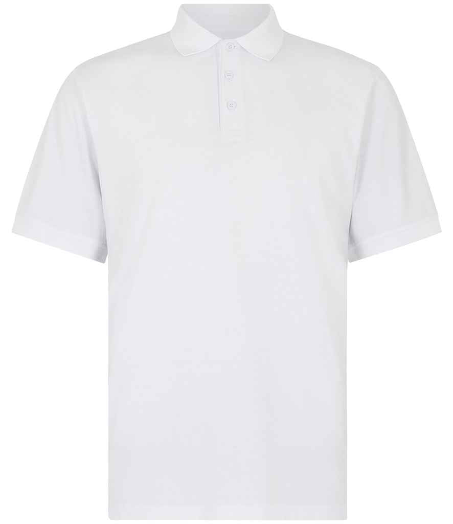 Kustom Kit Regular Fit Superwash® 60°C Jersey Polo Shirt White