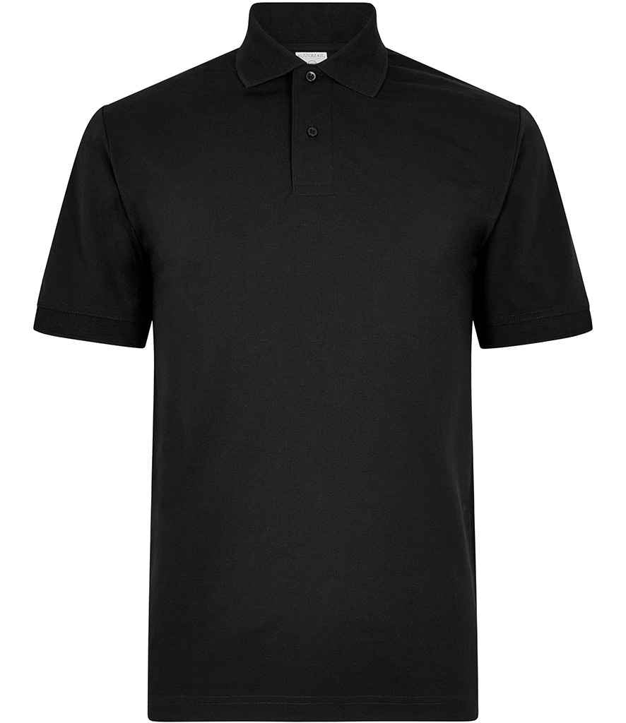 Kustom Kit Regular Fit Recycled Superwash® 60° Polo Shirt Black