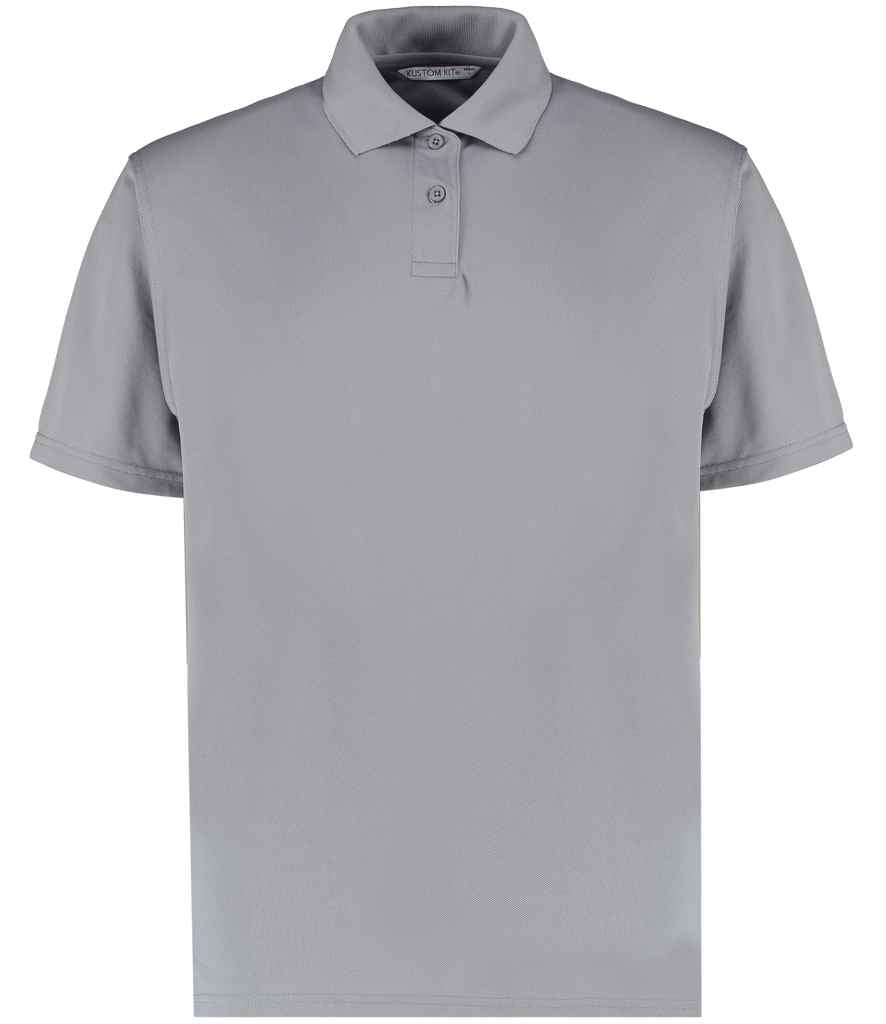 Kustom Kit Regular Fit Cooltex® Plus Superwash® 60°C Piqué Polo Shirt Heather Solid