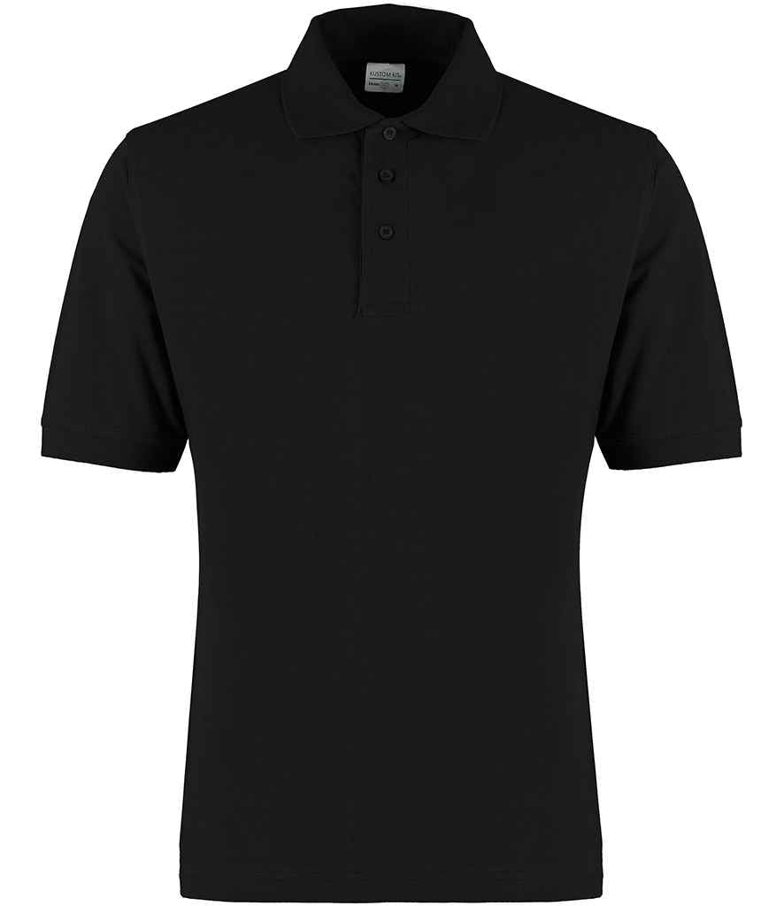 Kustom Kit Cotton Klassic Superwash® 60°C Polo Shirt Black