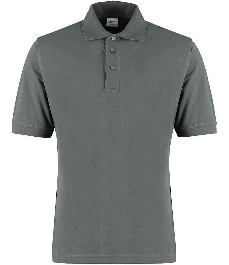 Kustom Kit Cotton Klassic Superwash® 60°C Polo Shirt Dark Grey