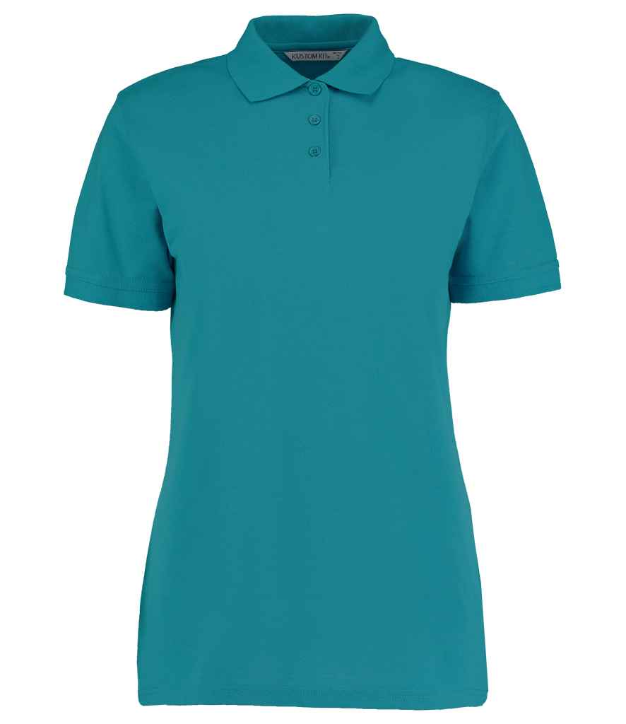 Kustom Kit Ladies Klassic Poly/Cotton Piqué Polo Shirt | Jade Jade