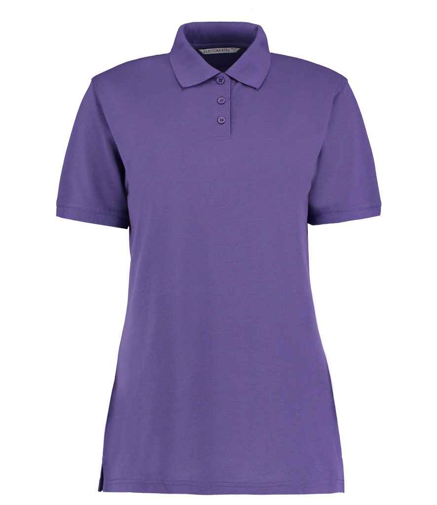 Kustom Kit Ladies Klassic Poly/Cotton Piqué Polo Shirt | Purple Purple