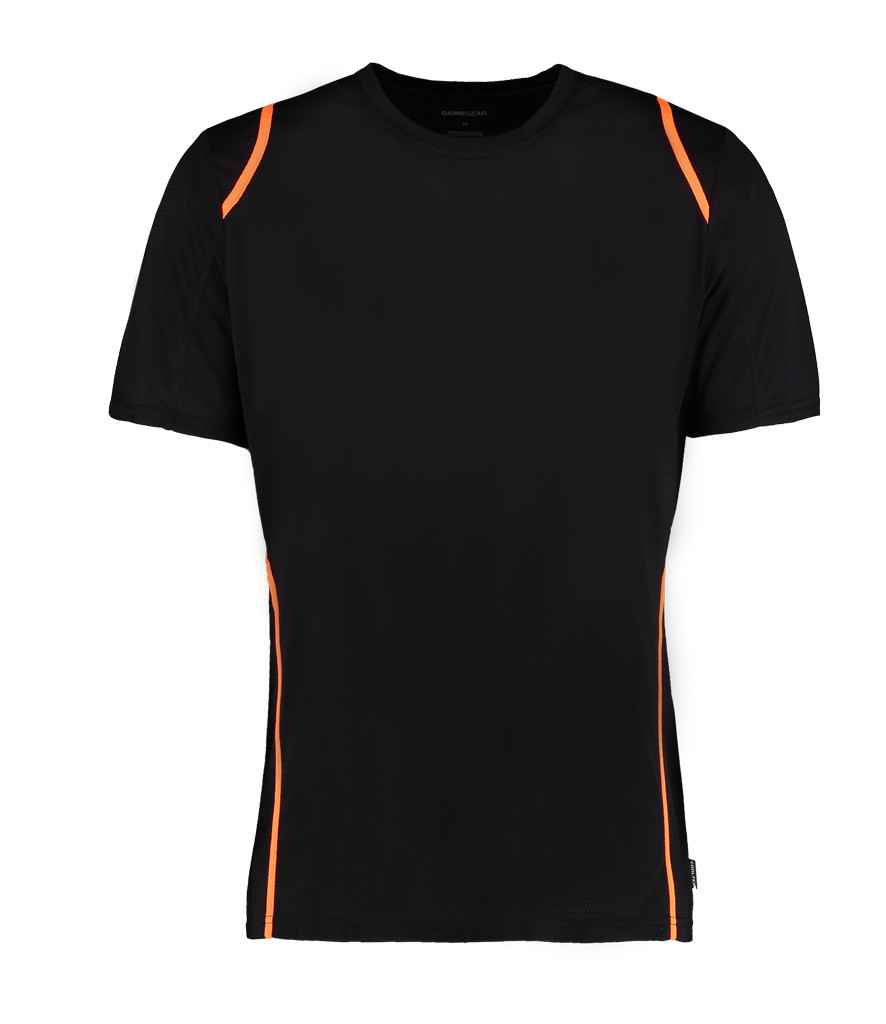 Kustom Kit Cooltex® T-Shirt Black/Orange