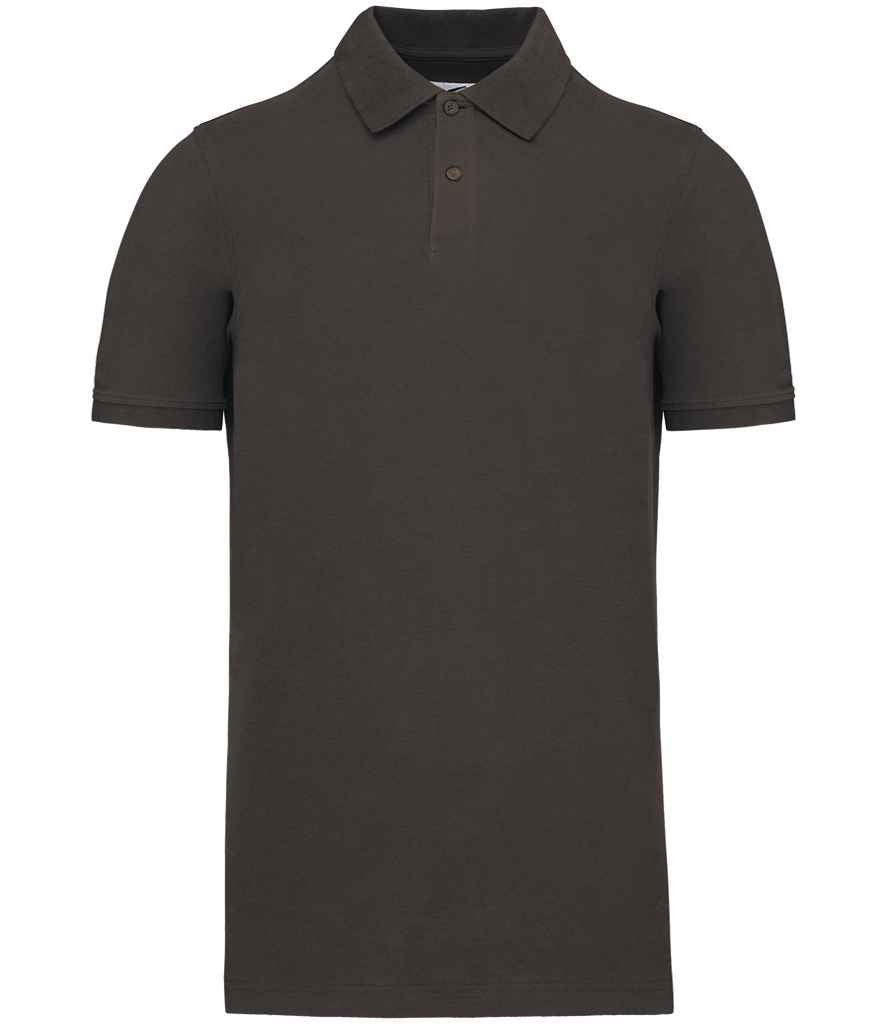 Kariban Organic 180 Piqué Polo Shirt Dark Grey