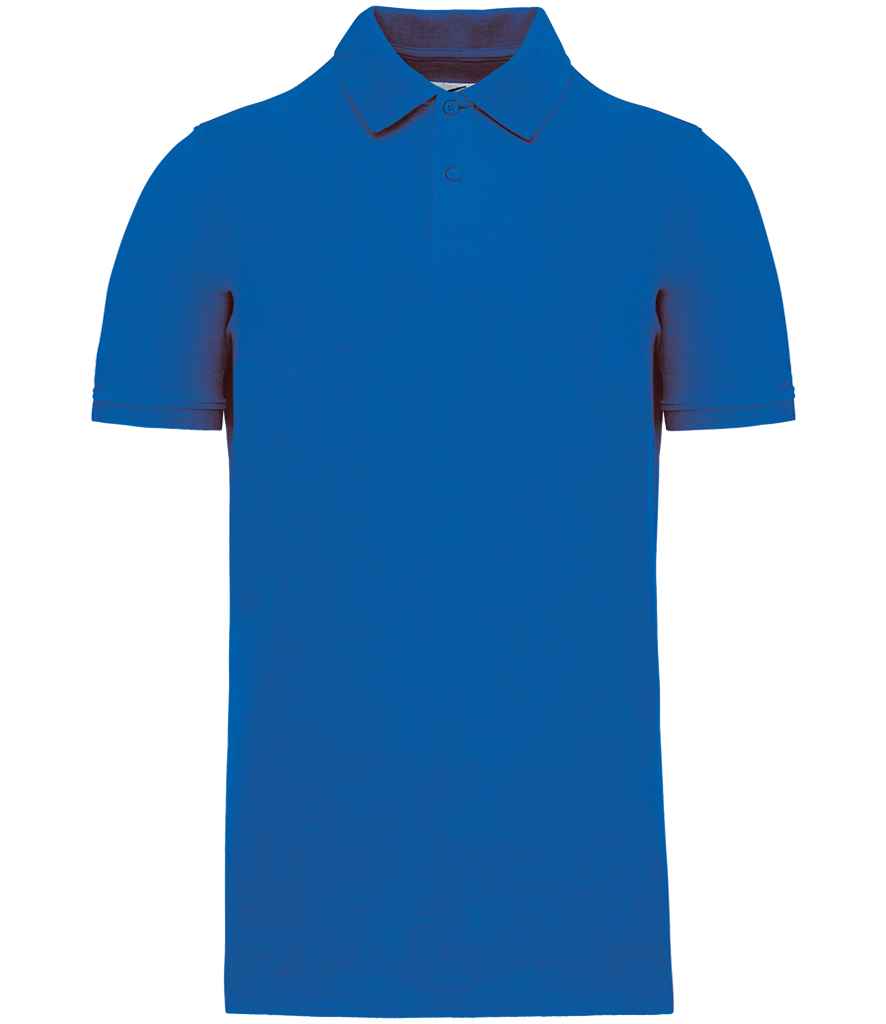 Kariban Organic 180 Piqué Polo Shirt Light Royal Blue