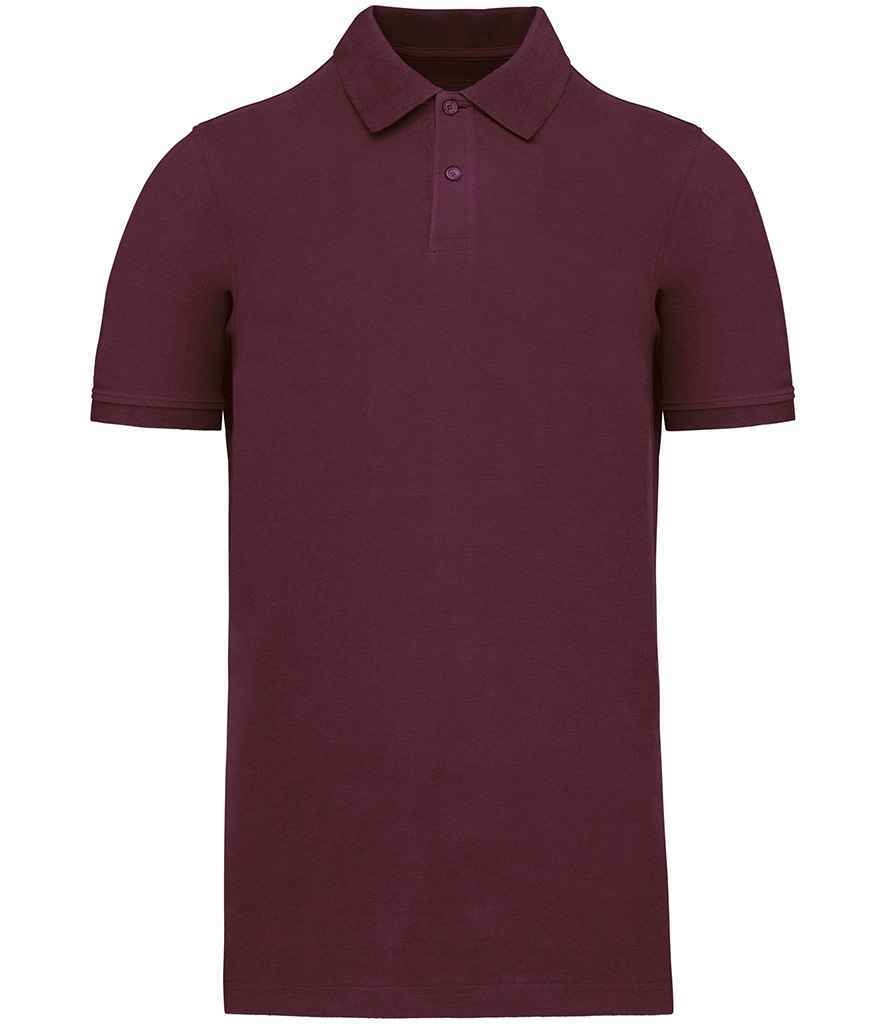 Kariban Organic 180 Piqué Polo Shirt Wine