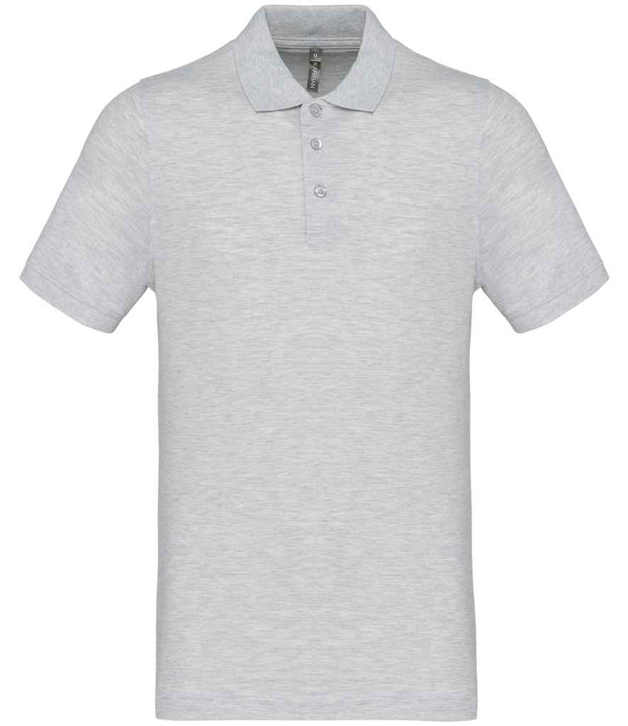 Kariban Short Sleeve Piqué Polo Shirt | Ash Heather Ash Heather
