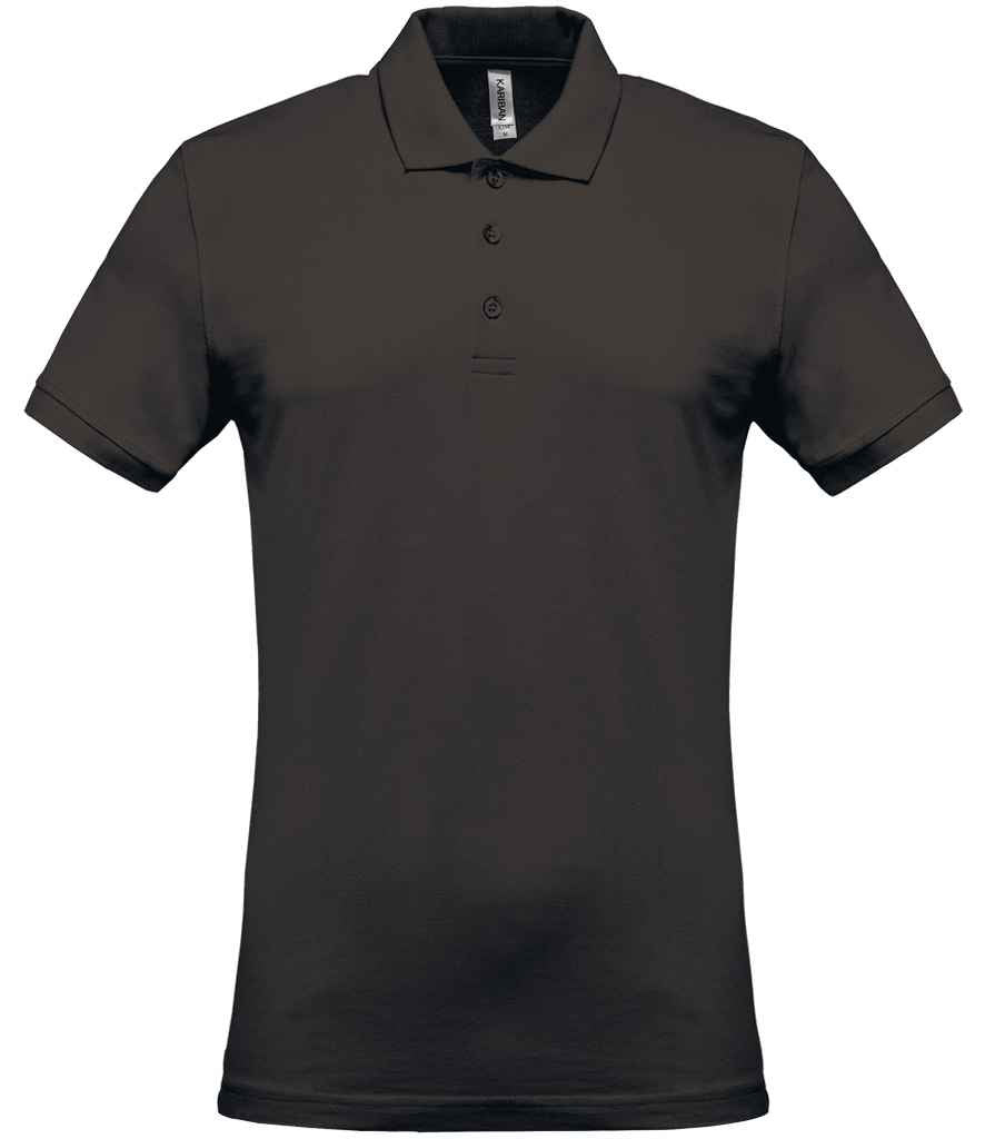 Kariban Short Sleeve Piqué Polo Shirt | Dark Grey Dark Grey