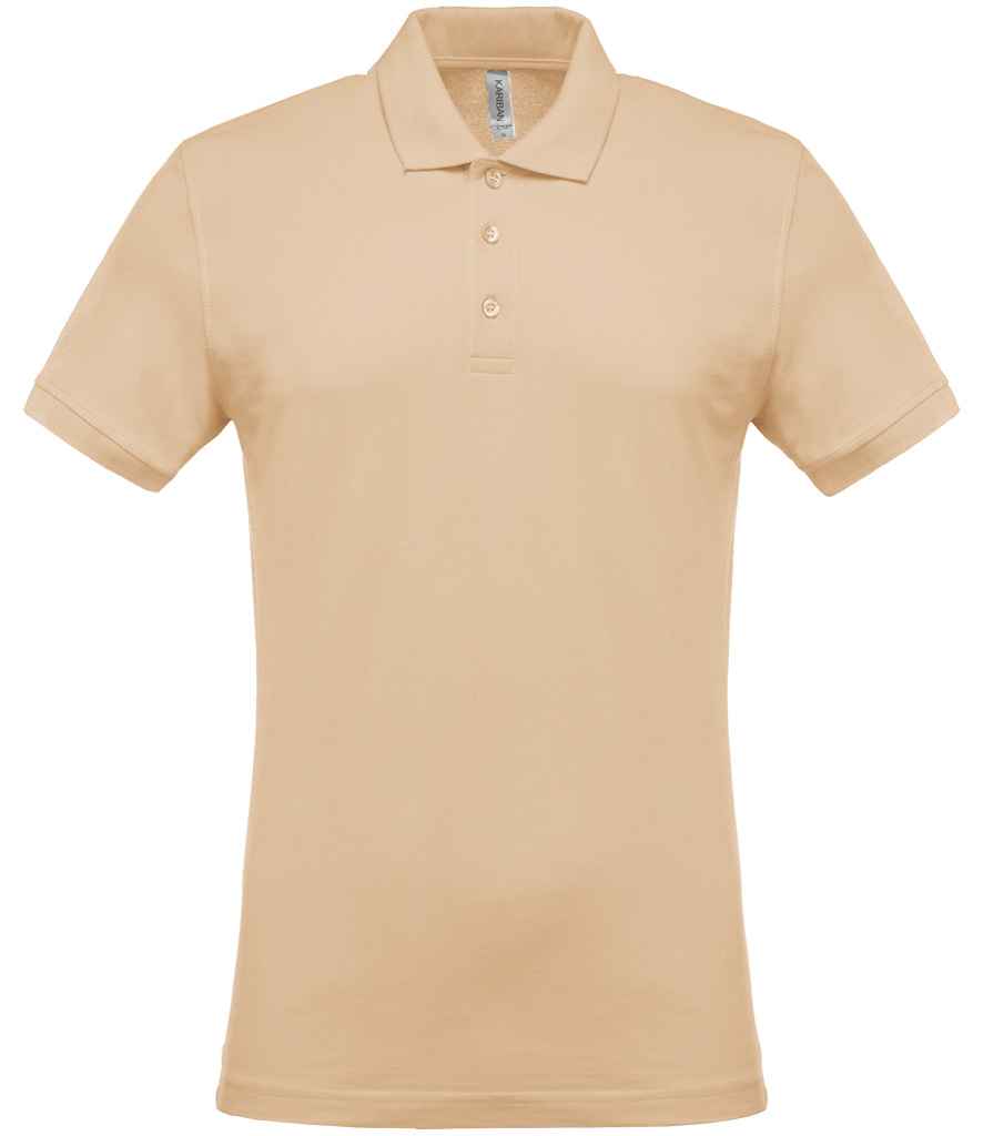 Kariban Short Sleeve Piqué Polo Shirt | Light Sand Light Sand