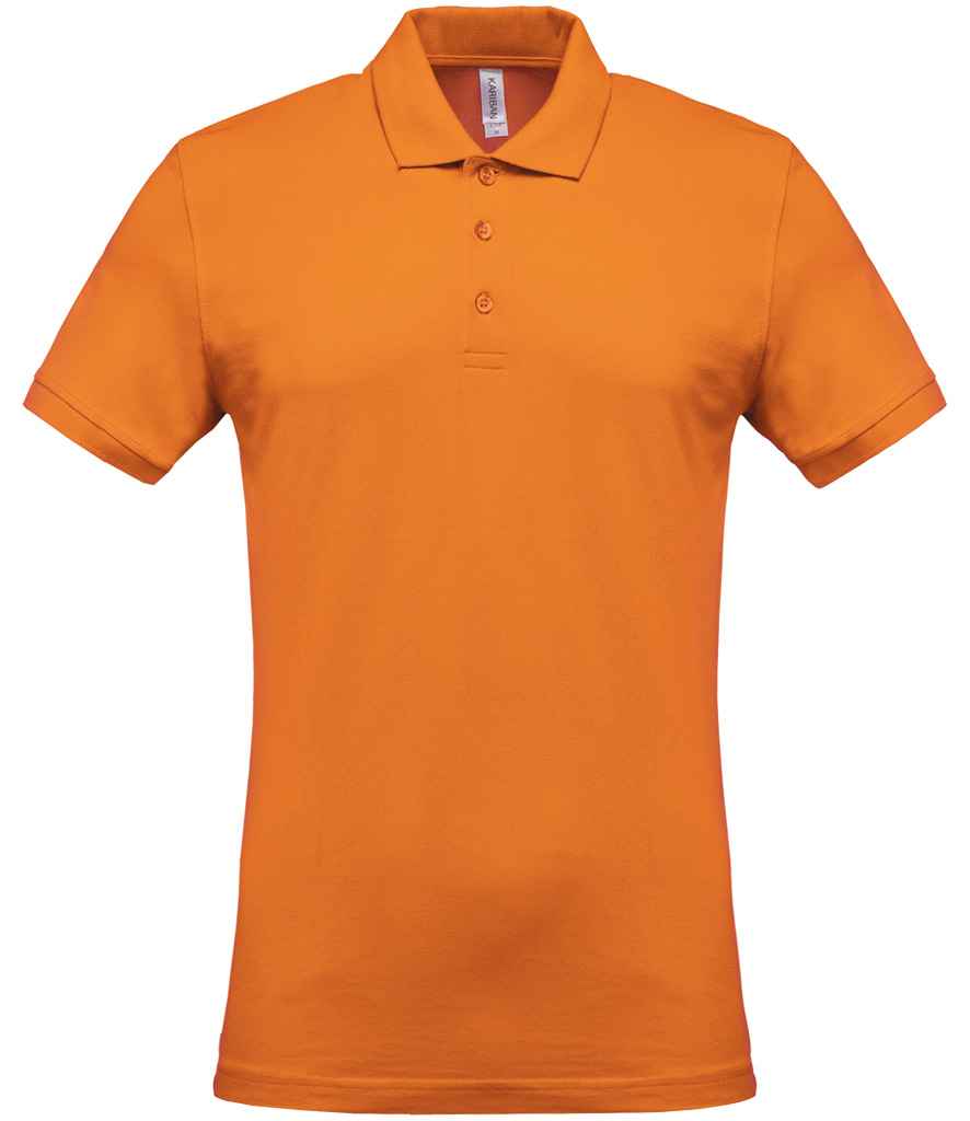 Kariban Short Sleeve Piqué Polo Shirt | Orange Orange