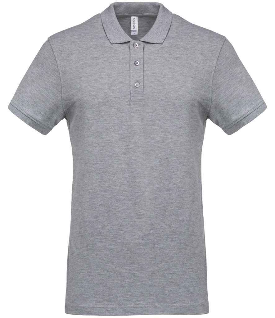 Kariban Short Sleeve Piqué Polo Shirt | Oxford Grey Oxford Grey