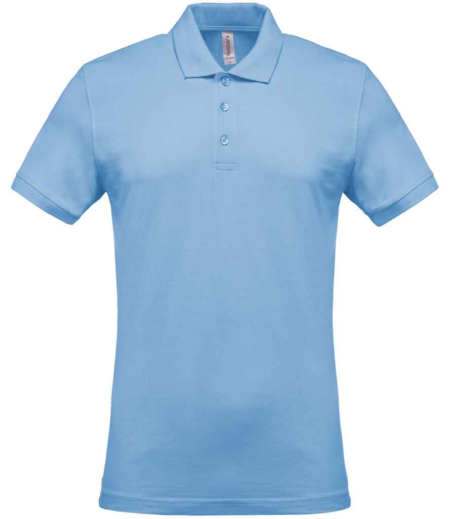 Kariban Short Sleeve Piqué Polo Shirt | Sky Blue Sky Blue