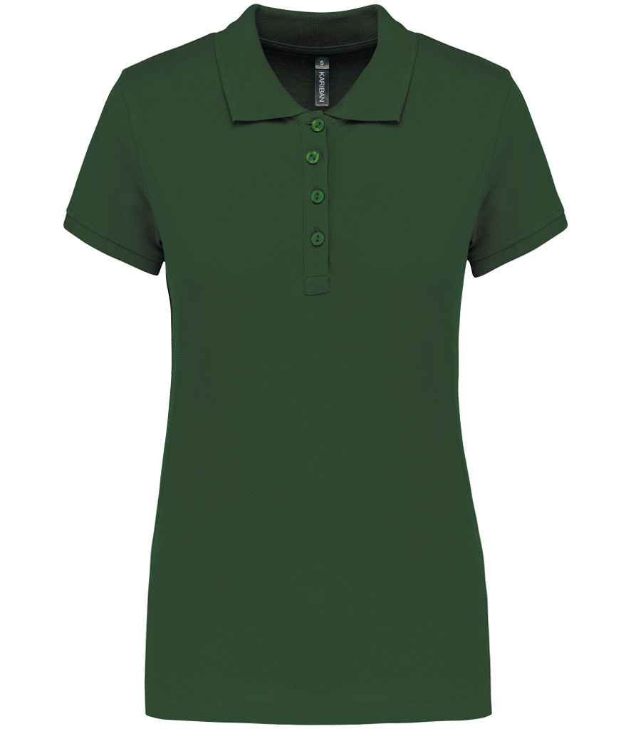 Kariban Ladies Short Sleeve Piqué Polo Shirt | Forest Green Forest Green