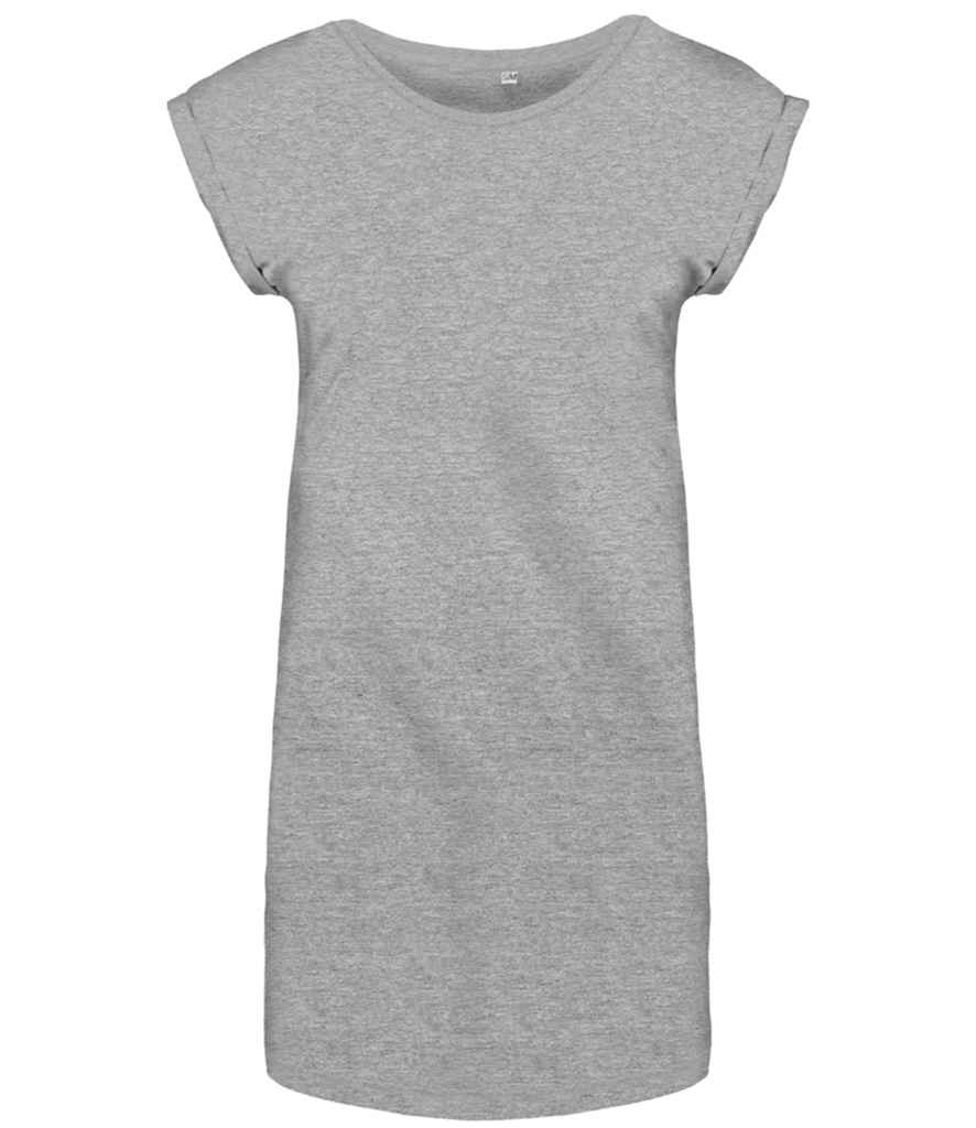 Kariban Ladies T-Shirt Dress Light Grey
