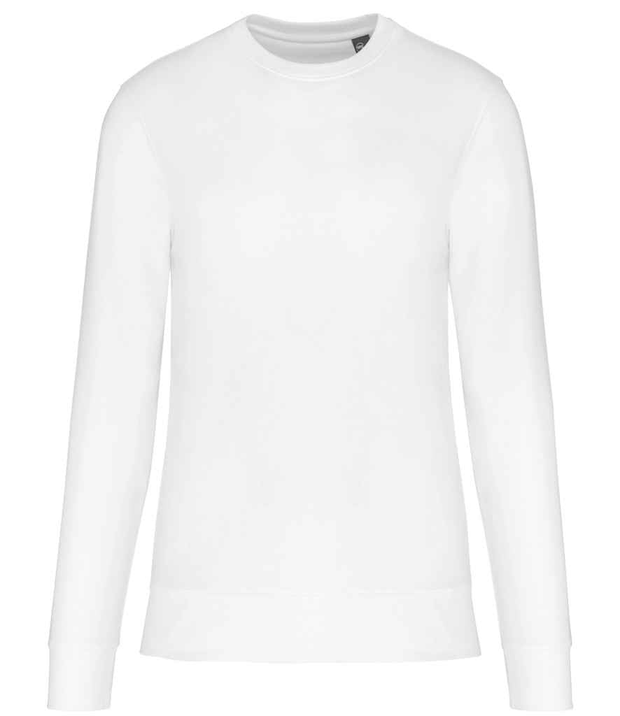 Kariban Unisex Eco Friendly Crew Neck Sweatshirt | White White
